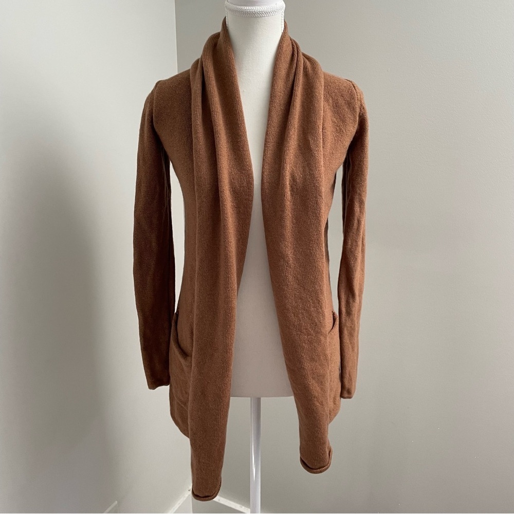 Aritzia Babaton Wool and Cashmere Knit Sweater Tan Size XXS